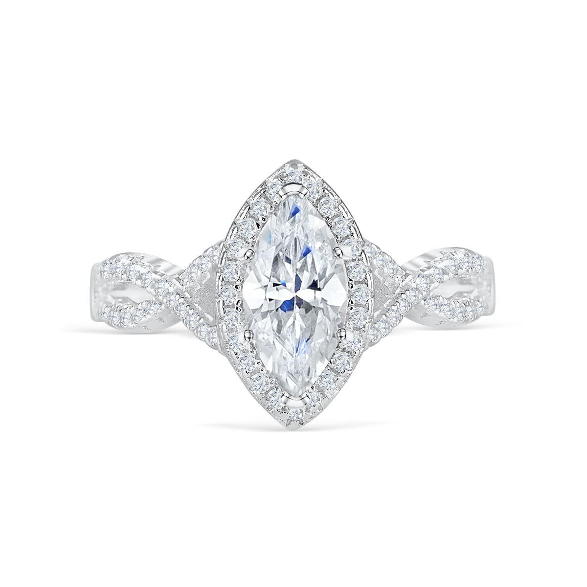 stunning the victoria marquise halo engagement ring