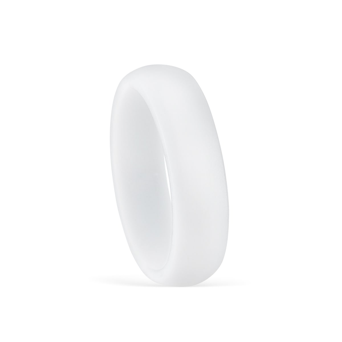 The Flex White Silicone Ring Wedding Band – Modern Gents