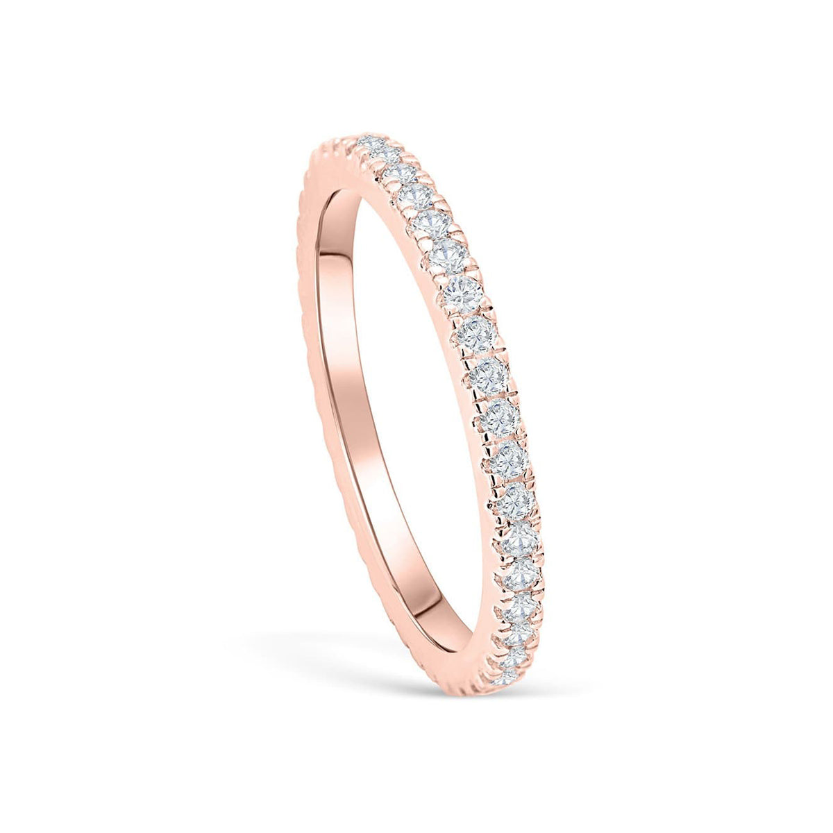 the promise rose gold wedding band