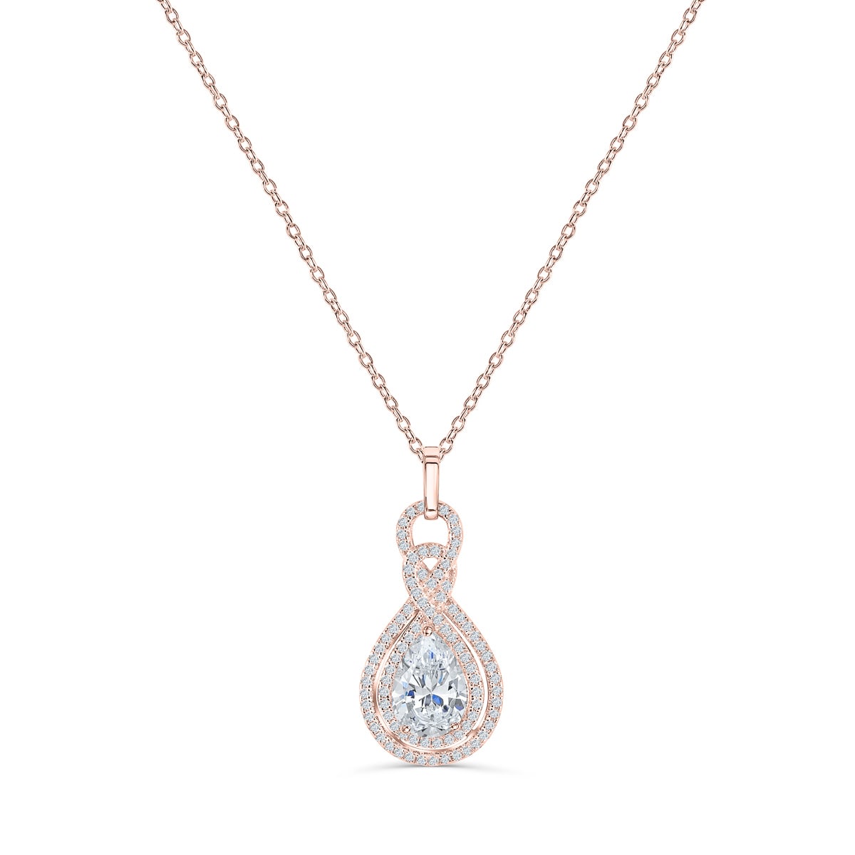 the harmony rose gold necklace 