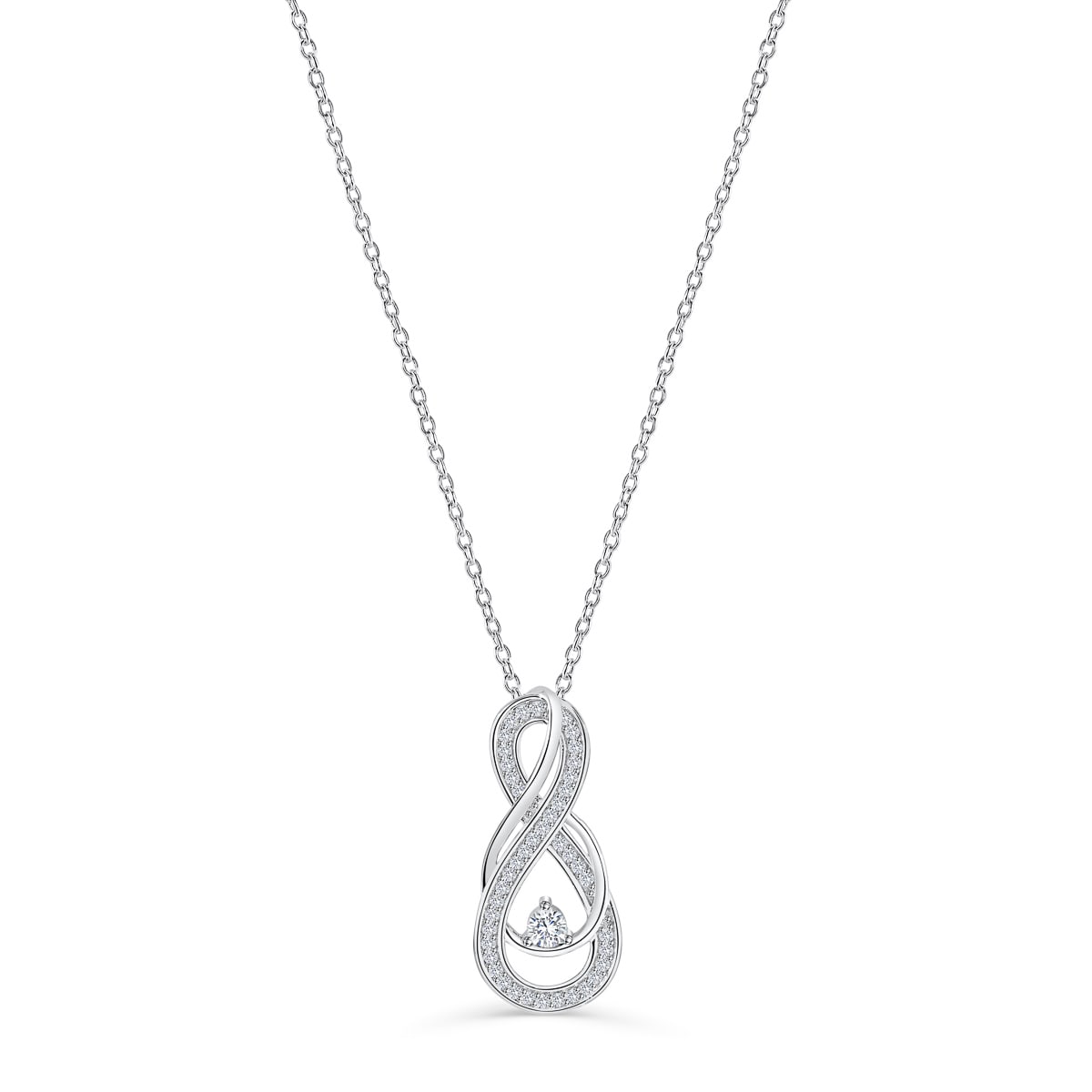 the celine silver bridal necklace