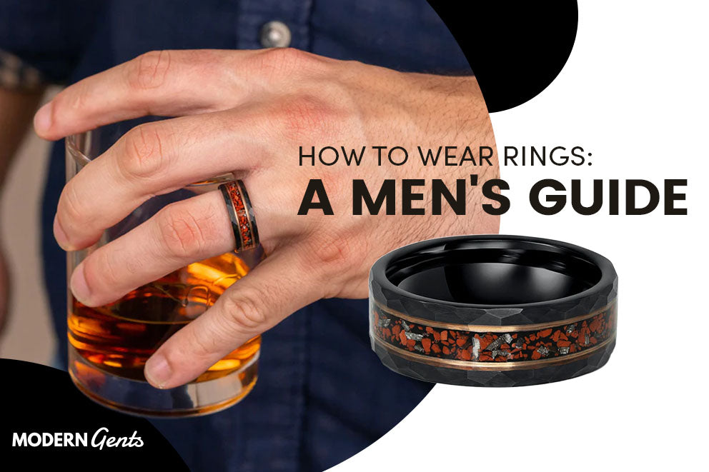 How to Wear Rings A Men's Guide