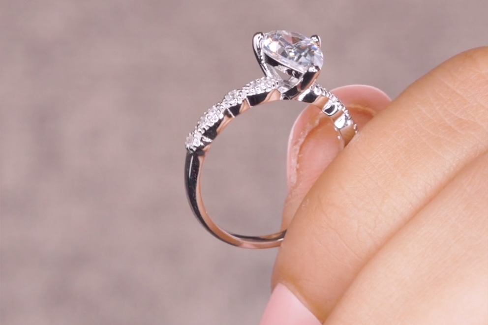 Yali Diamond Engagement Ring -14K White Gold, Halo, 2.00 Carat, – Best  Brilliance