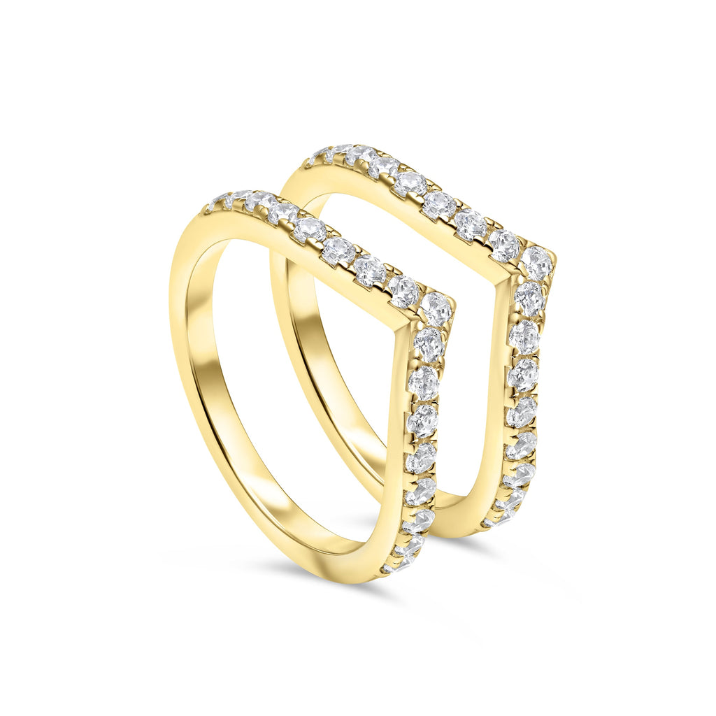 The Zoey Stacking Set - Gold Featured Image