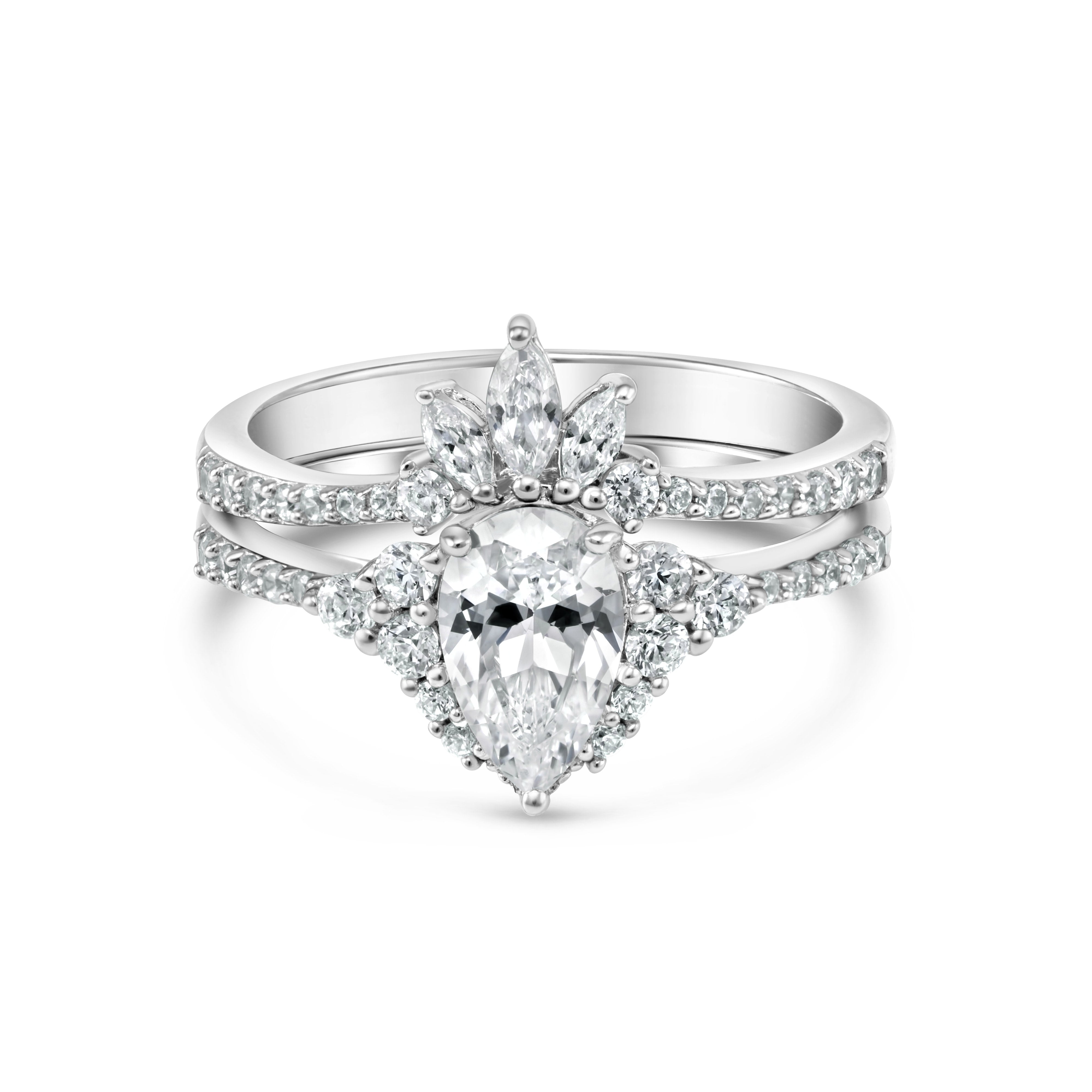 1920s Antique Vintage 2.0 Ct White Cushion Cut Diamond Wedding Engagement  Ring Set,925 Sterling Silver Ring,art Deco Antique Bridal Ring Set - Etsy