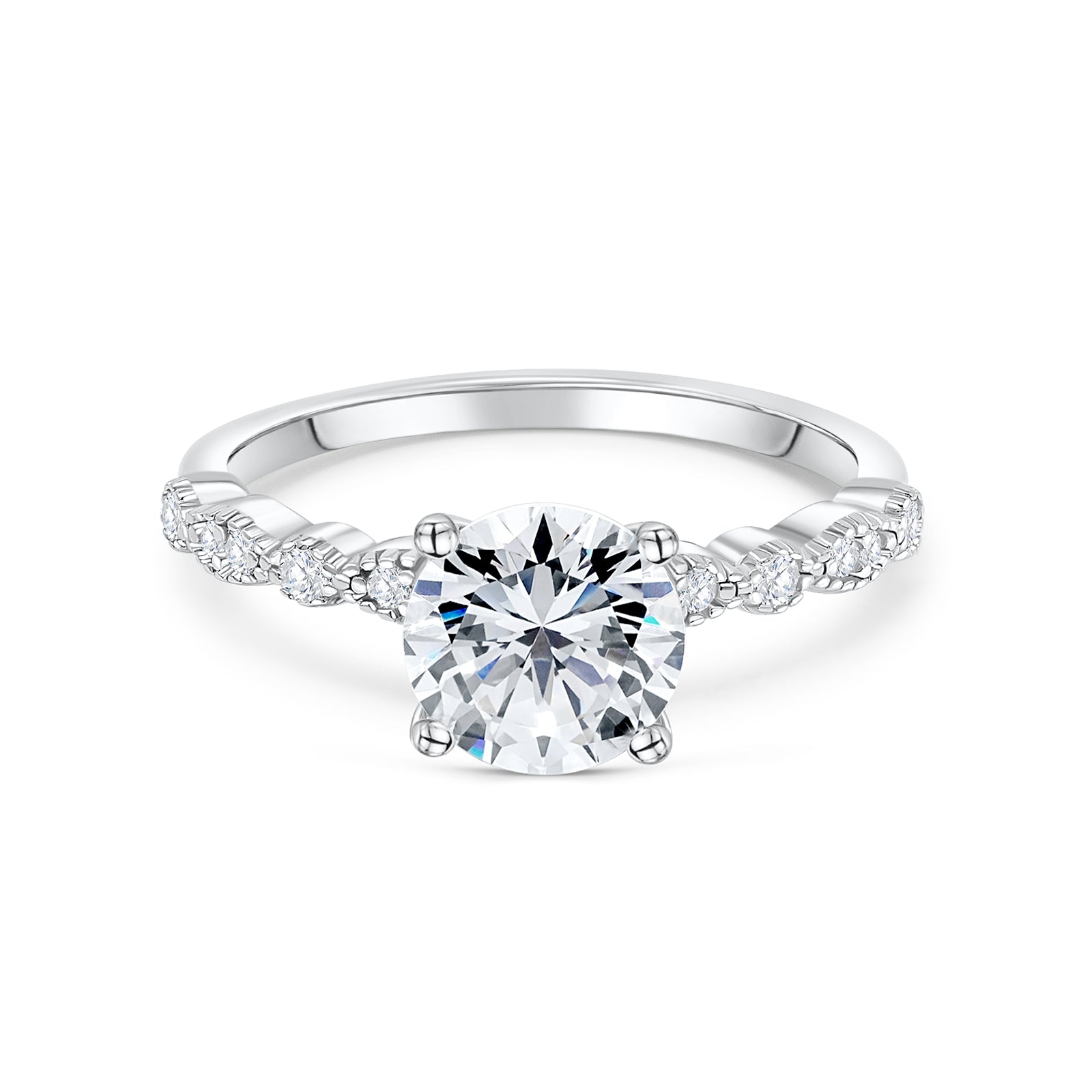 14K Yellow Gold Round Halo Engagement Ring 50661-E-1-14KY | Branham's  Jewelry | East Tawas, MI