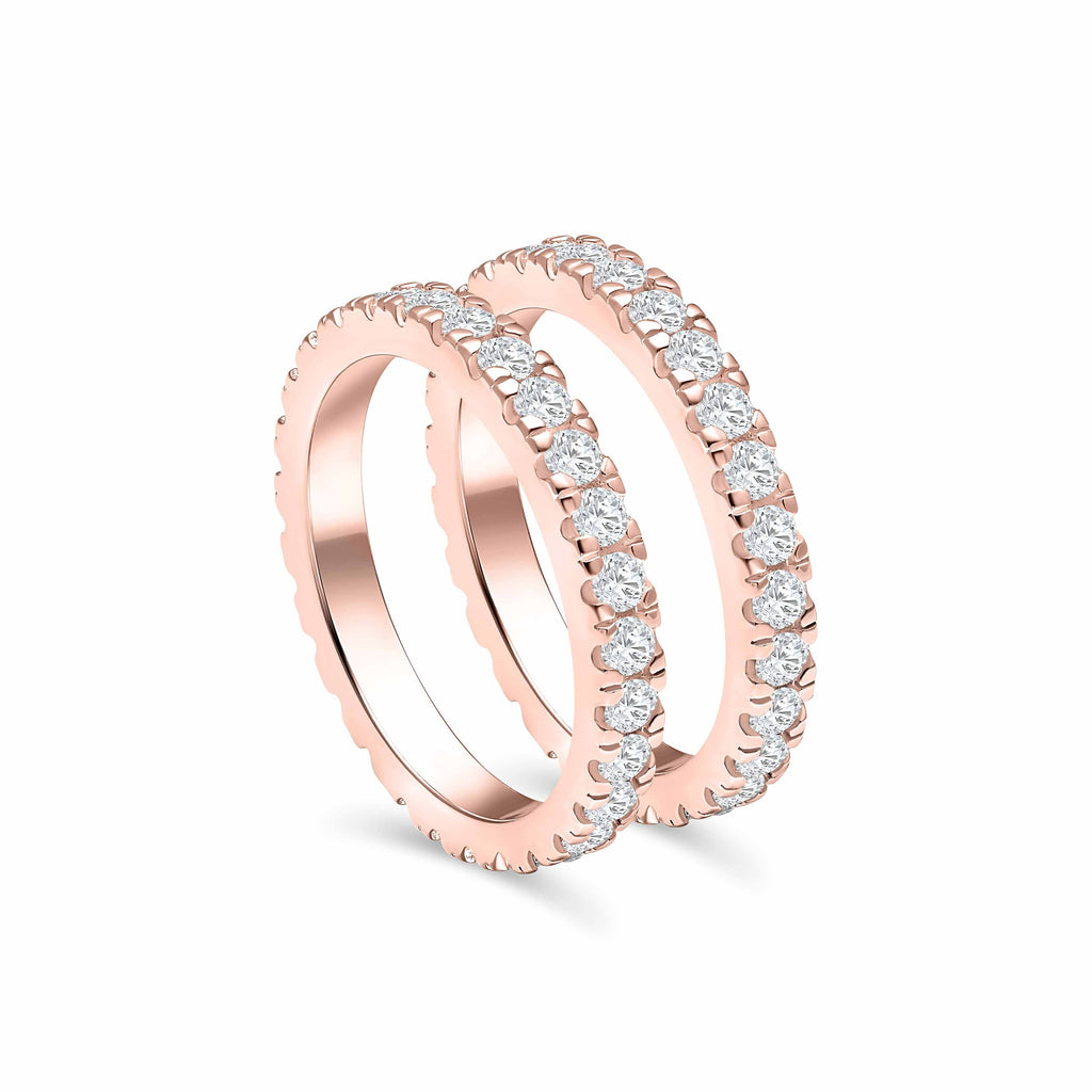 The Eternity Stacking Set - Rose Gold Featured Image