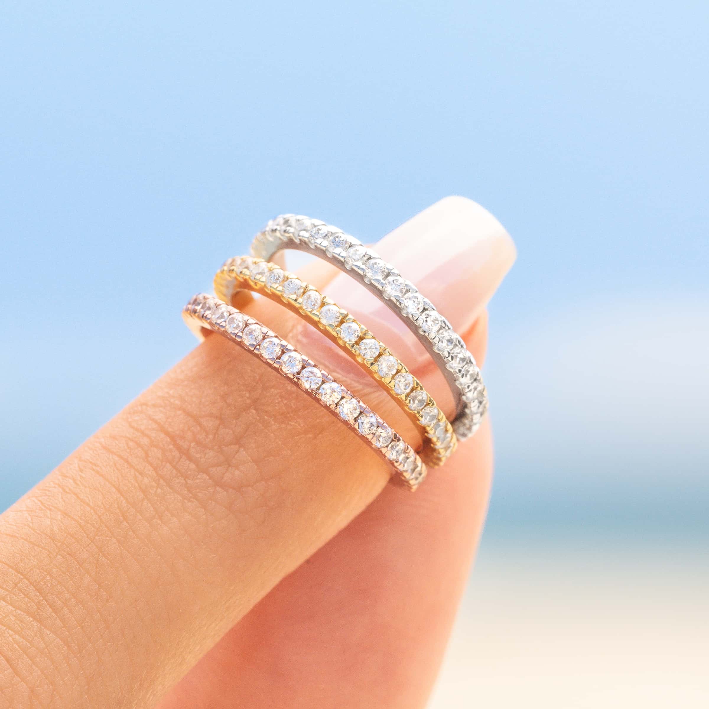 Elegant Channel Set Baguette Diamond Bridal Ring (0.56 ct. tw.) | 25karats