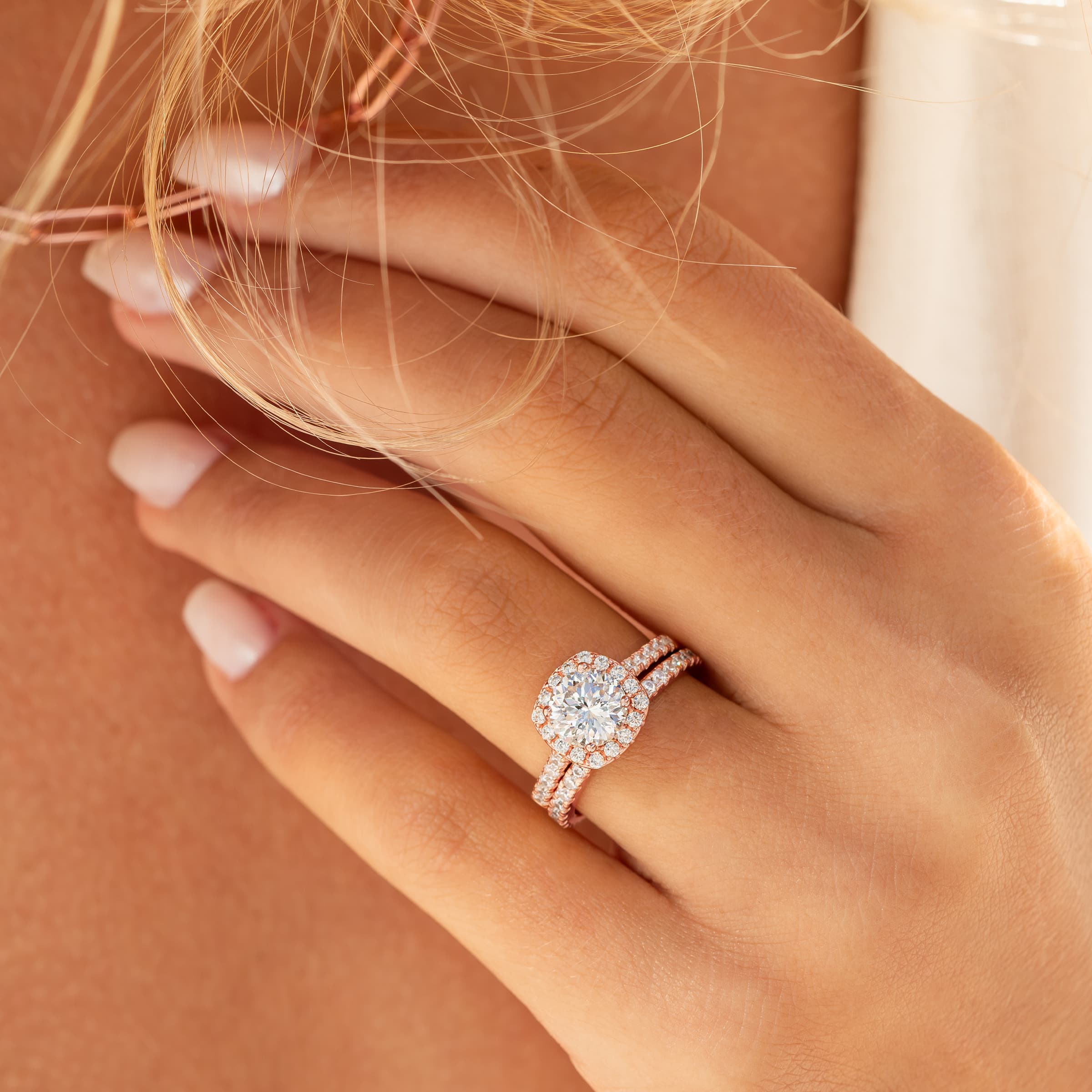 Valerie Rose Gold Diamond Ring