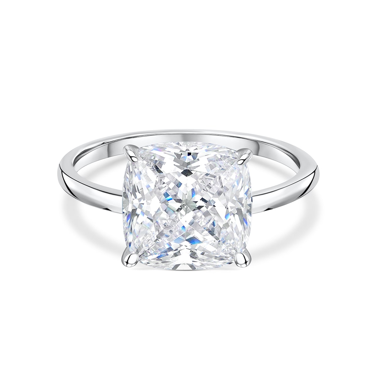 The Amore Princess Cut Engagement Ring Set – Modern Gents