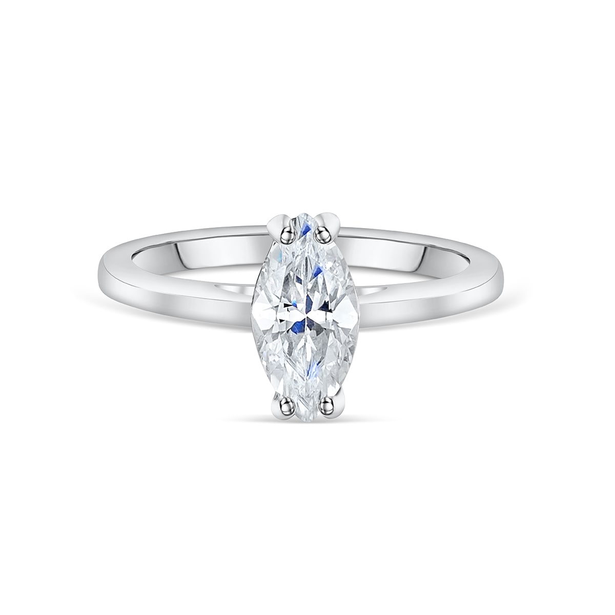 the cambria marquise solitaire engagement ring