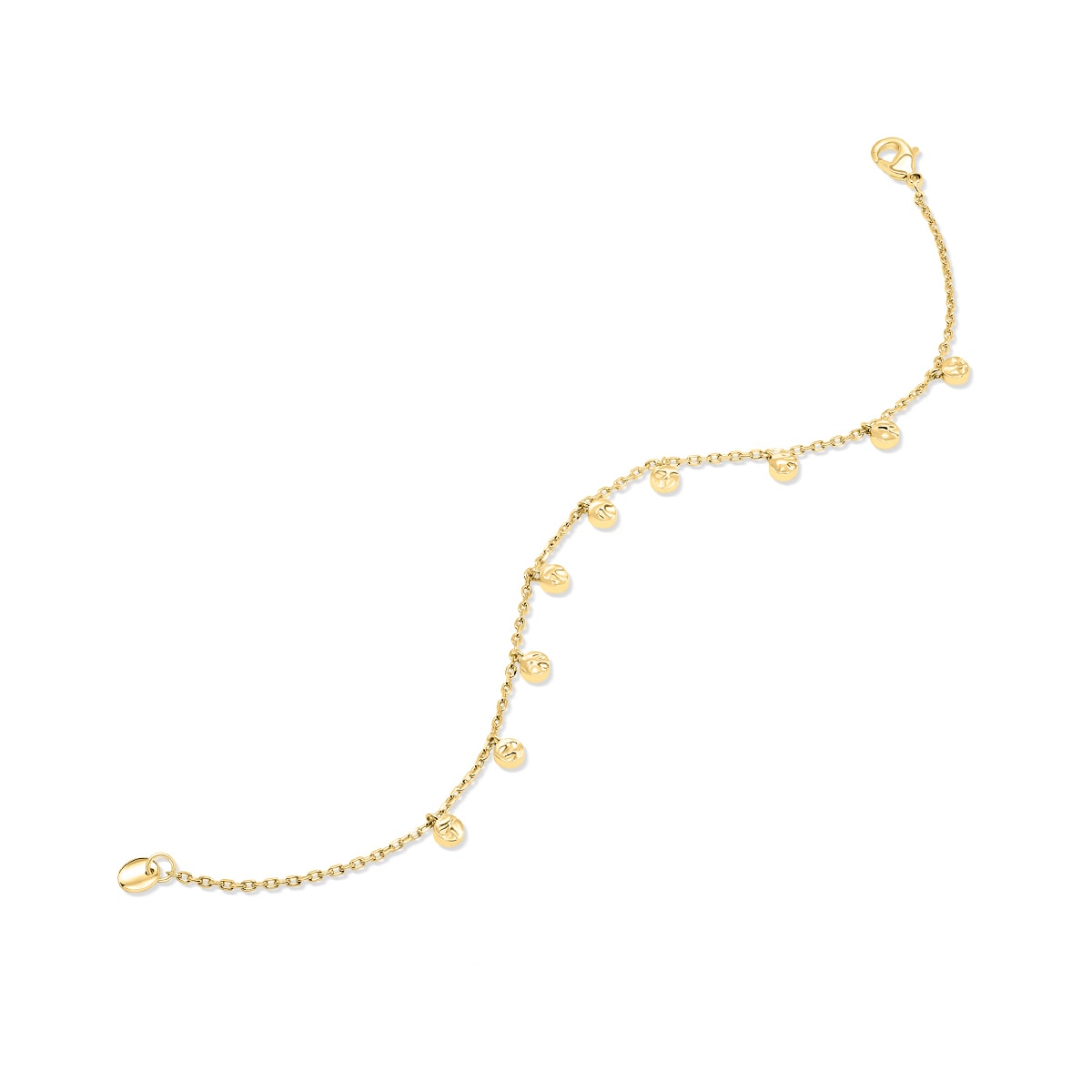 Affordable gold chain bracelet