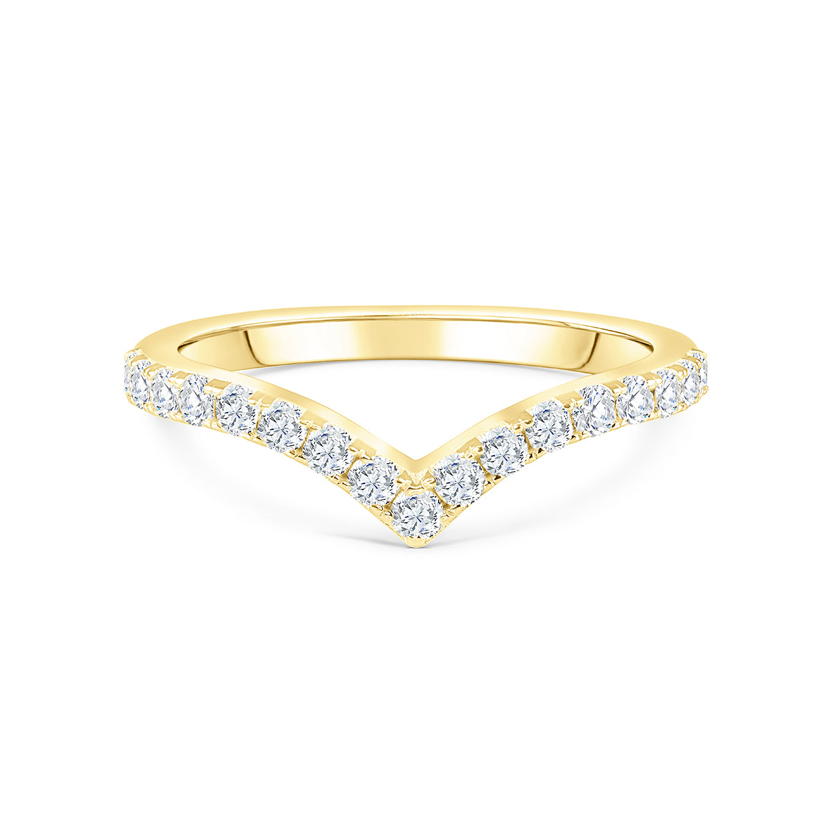 The Bliss Yellow Gold Pear Halo Engagement Ring – Modern Gents