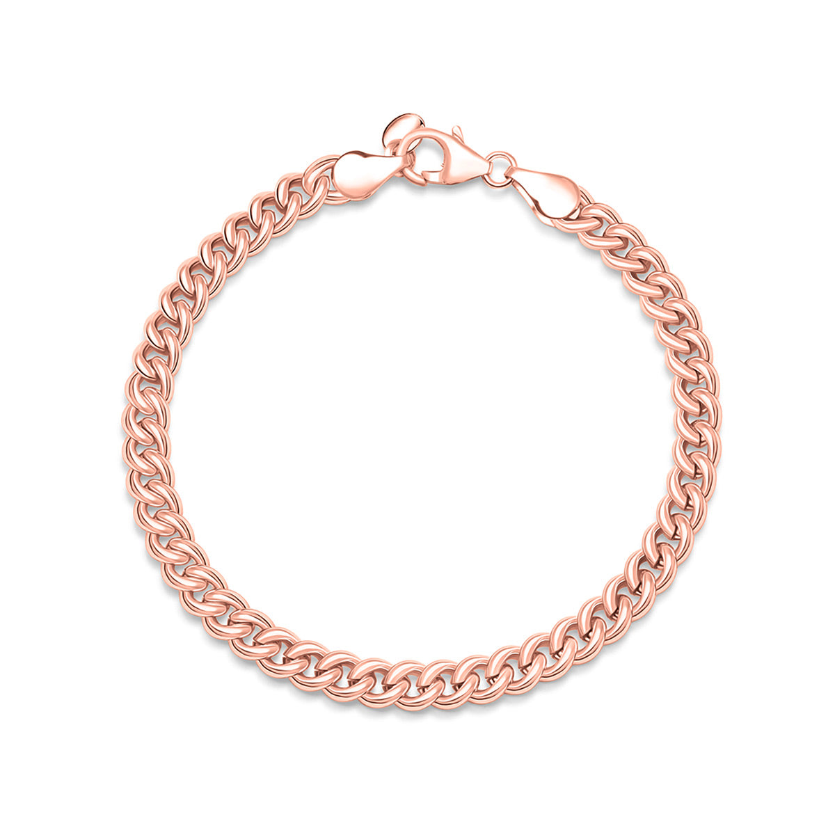 Rose gold thin chain bracelet