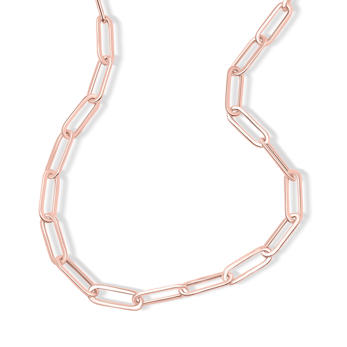 Affordable rose gold chain necklace