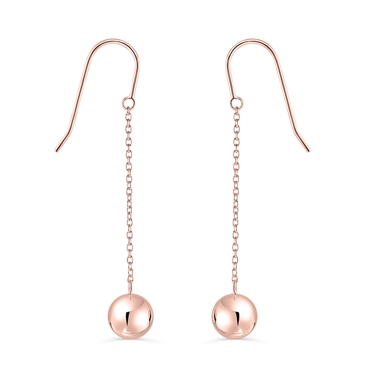 the alicia rose gold earrings