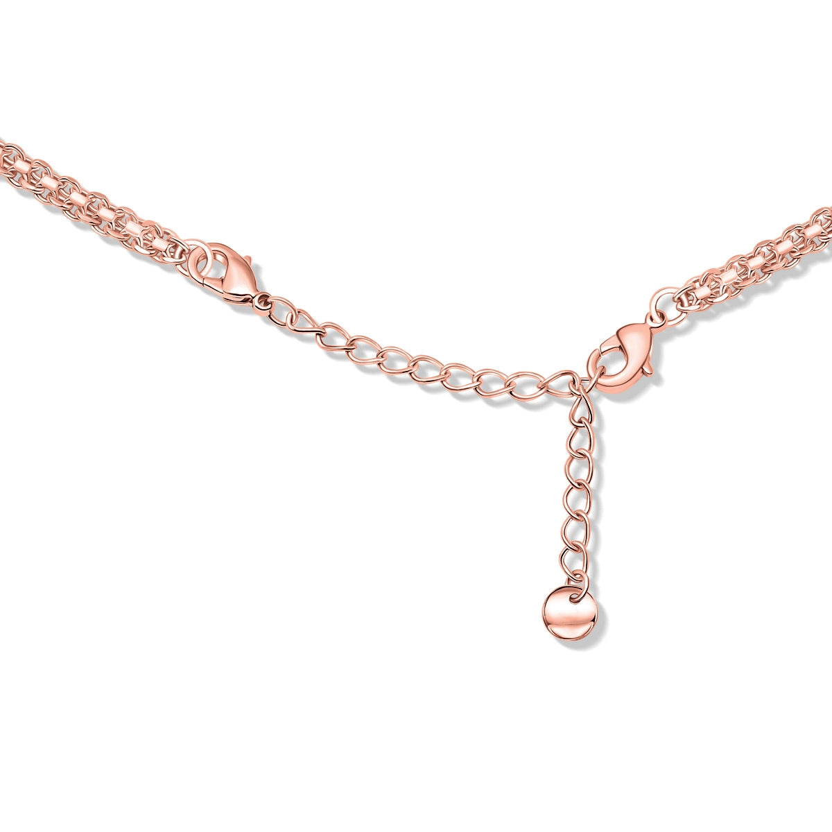 Rose gold lobster clasp