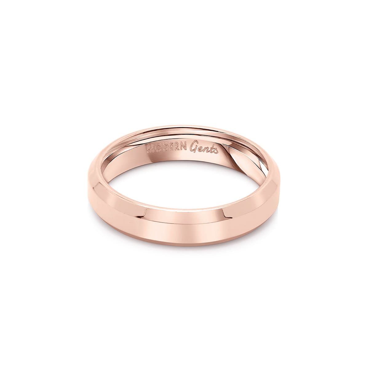 rose gold wedding ring for couples
