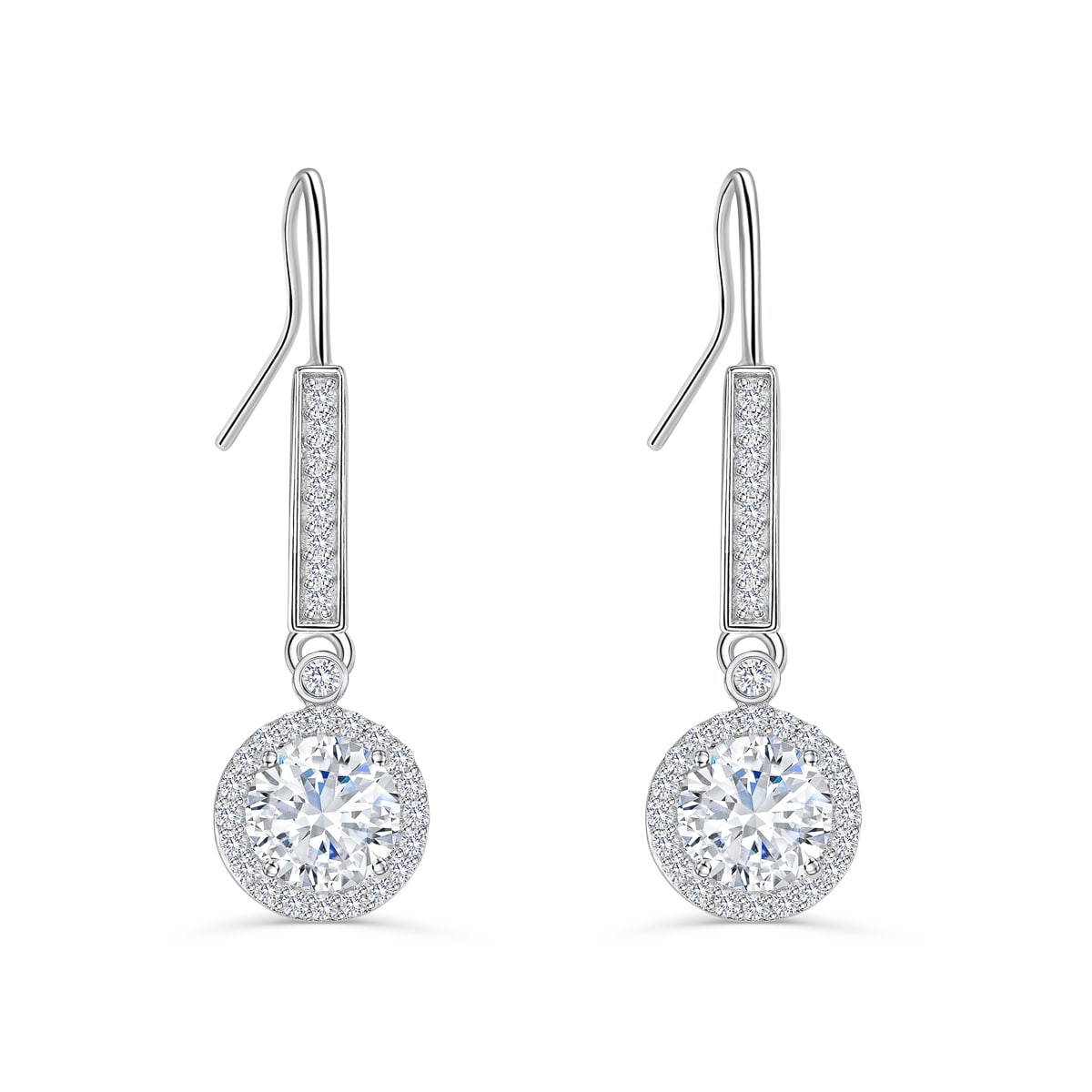 the blossom silver earrings