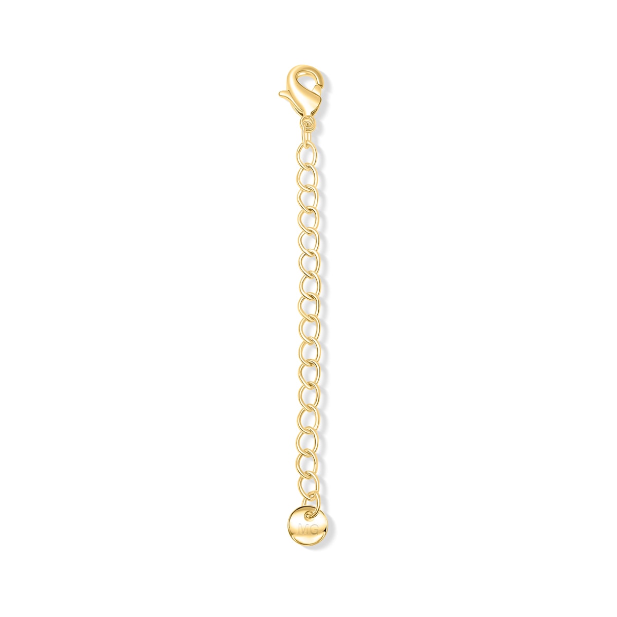 Gold extension for necklace