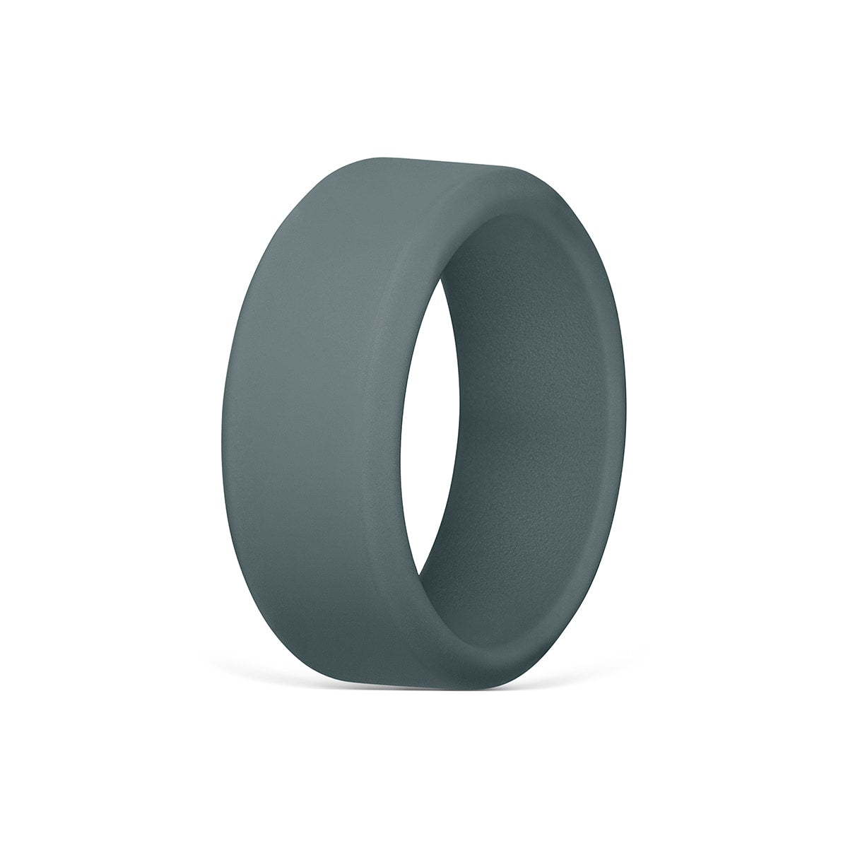 Gray Mens Silicone Rings Force Flex
