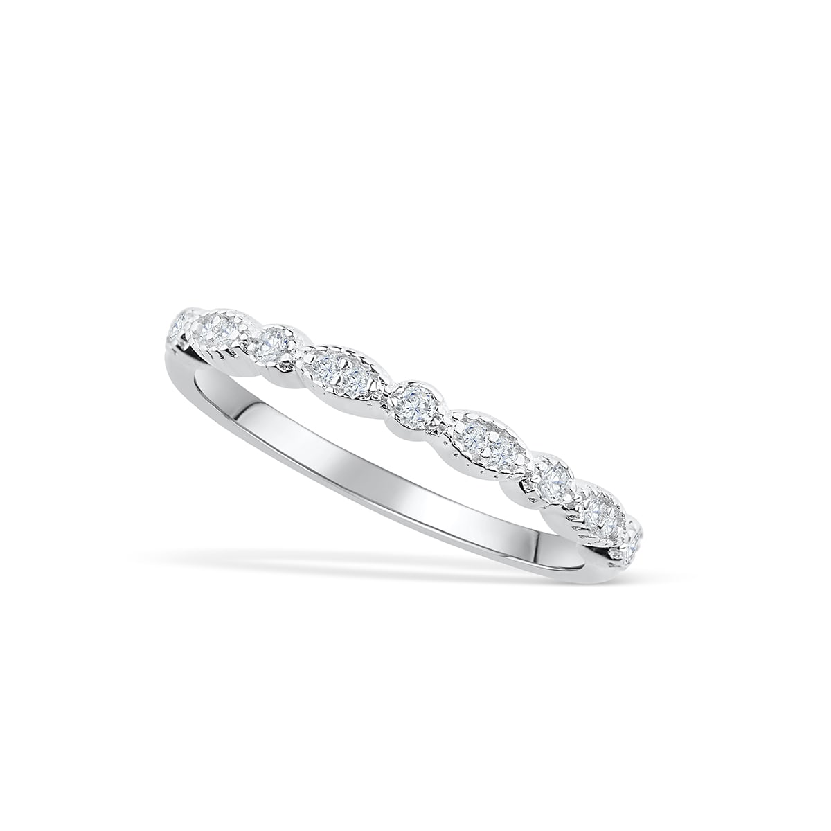 the forever vintage silver wedding band