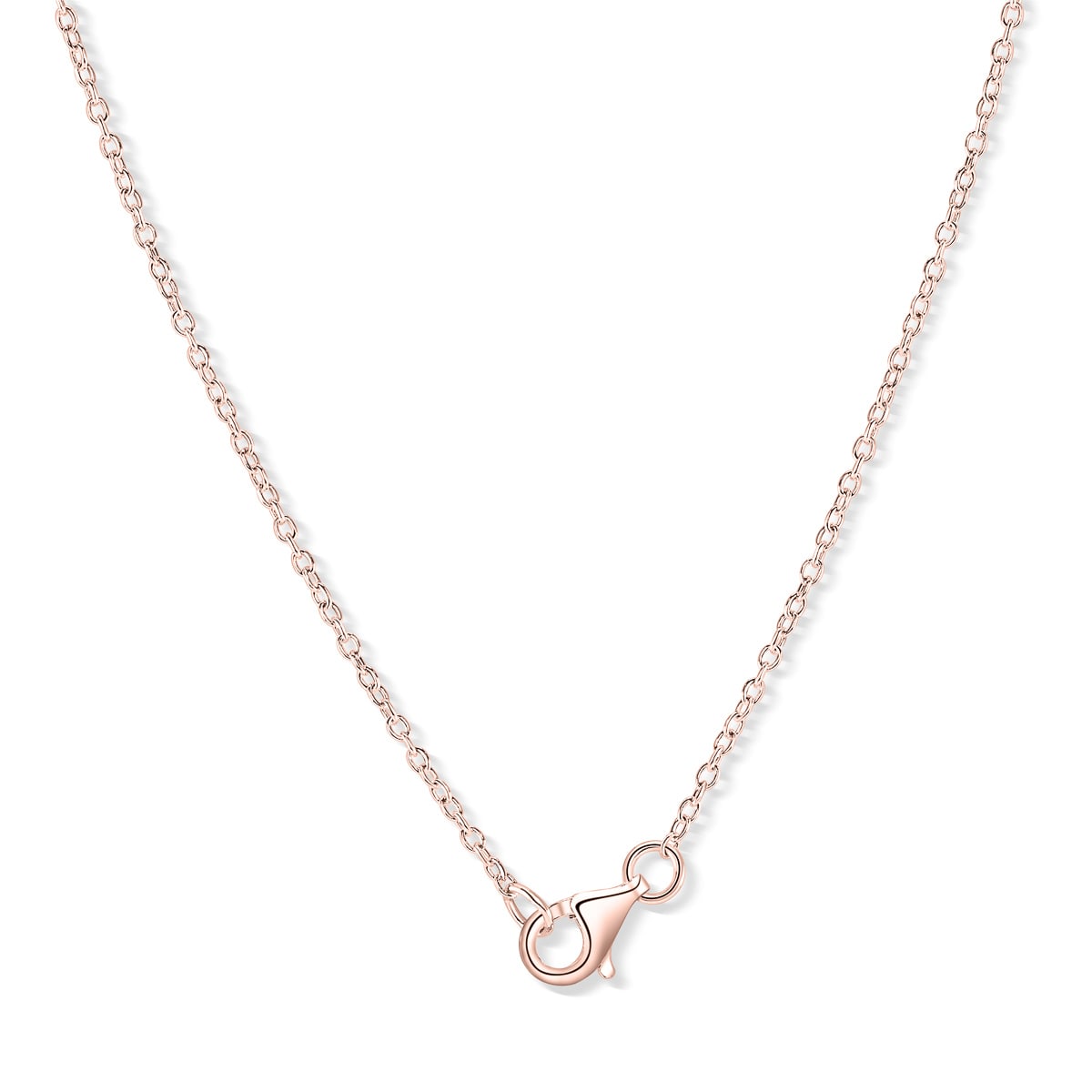 the kali rose gold necklace clasp