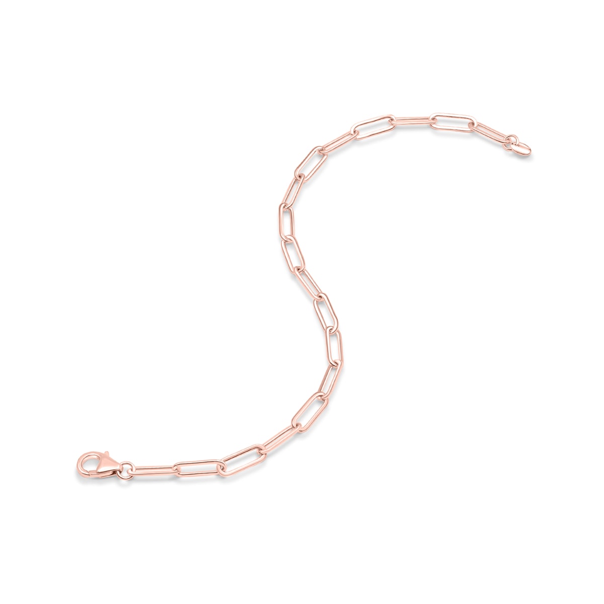 Affordable paperclip chain bracelet