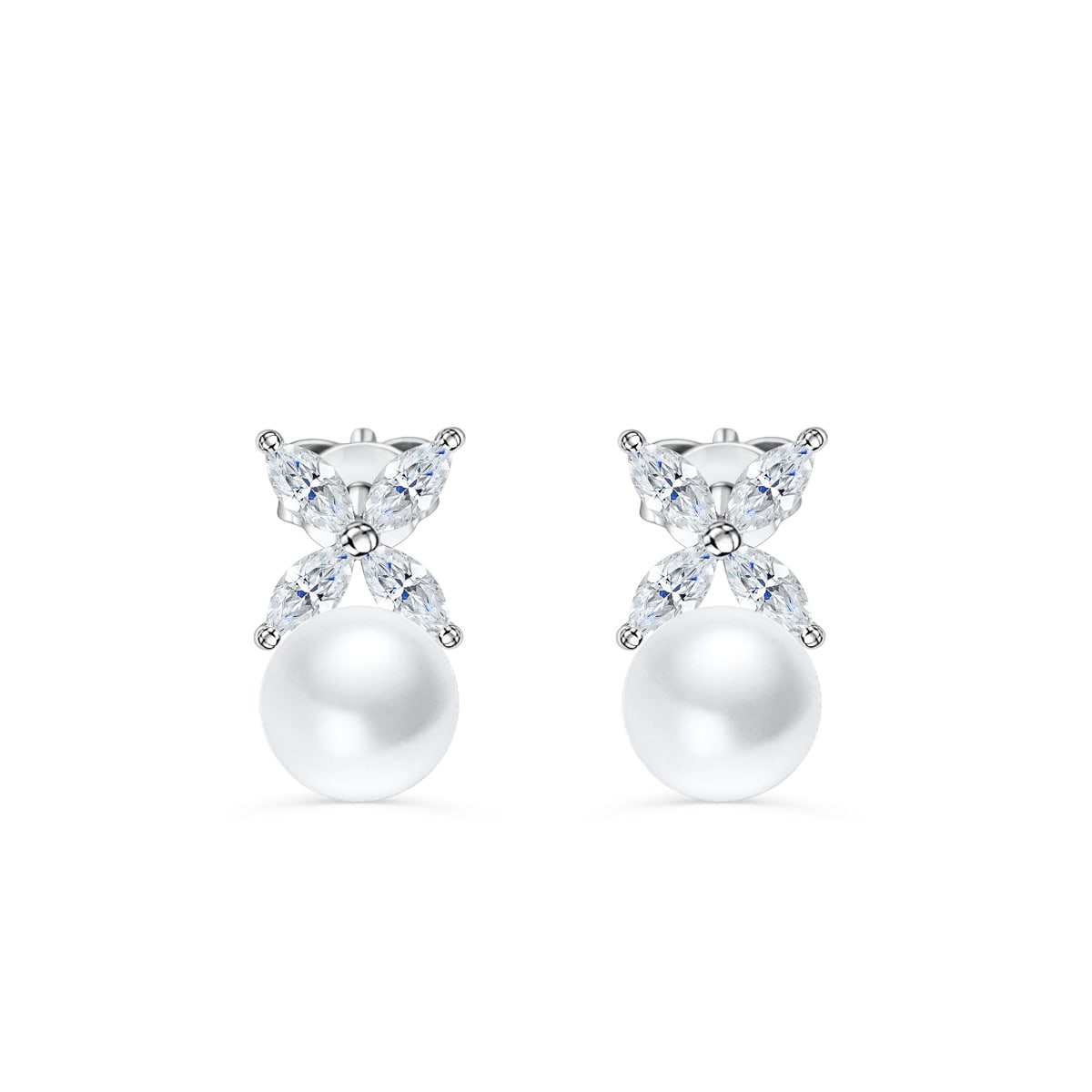 the ariel pearl earrings