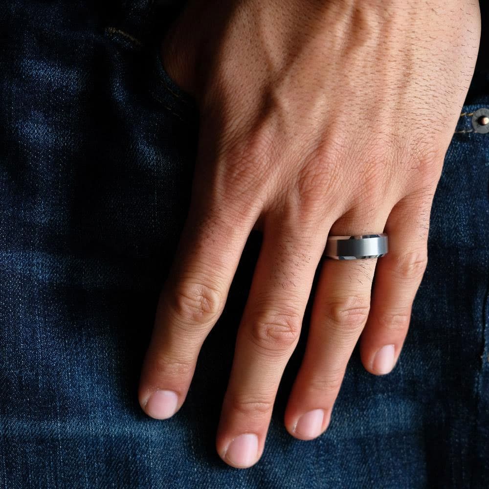 Buy Men Silver Ring, Infinity Man Ring, Men Eternity Ring ,men's Engagement  Ring, Promise Ring, Knot Ring, Male Engagement Ring, Unique Men Ring Online  in India - Etsy