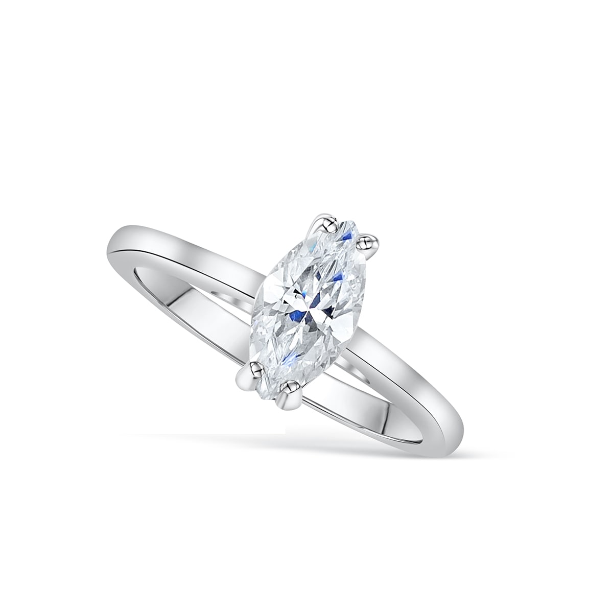 the cambria marquise solitaire ring